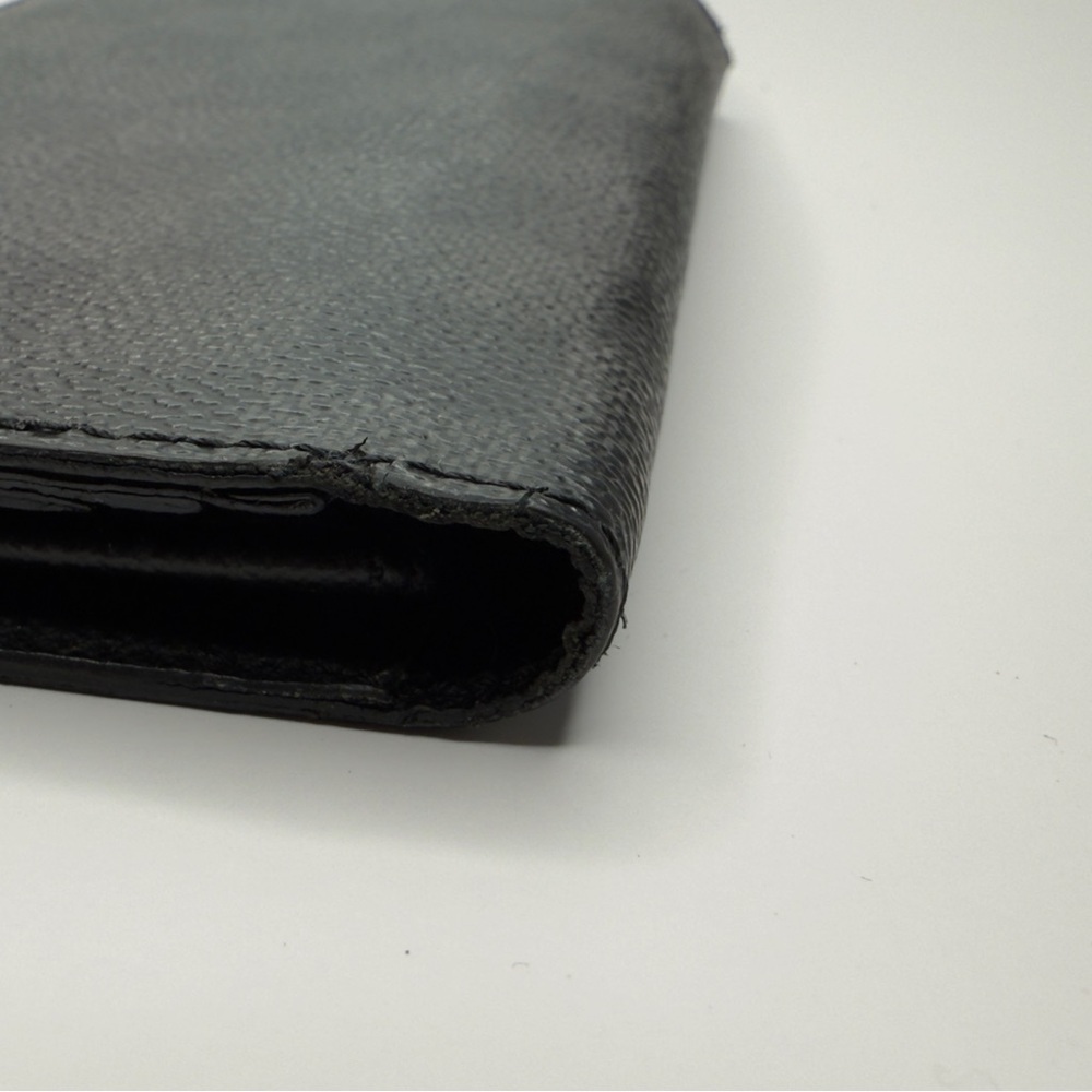Louis Vuitton Graphite Brazza Damier Canvas Slim Long Wallet CheckBook | Unisex - Picture 7 of 8